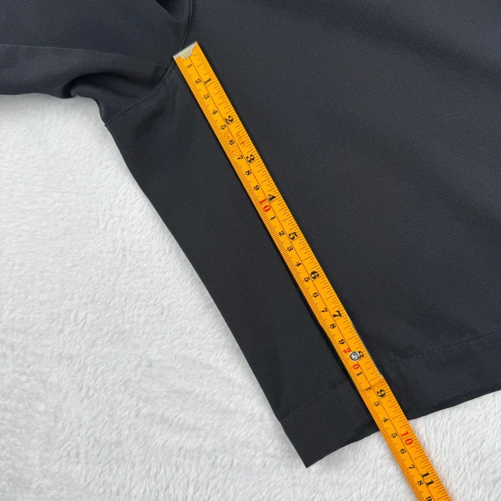 Nike‎ Golf Shorts Mens 34 Black Pleated Athletic Performance